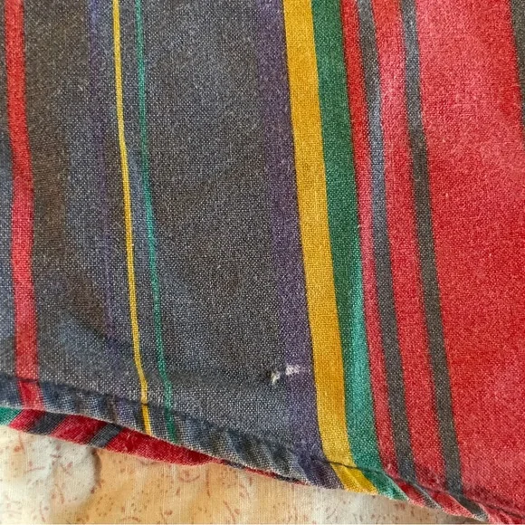 VTG Colorful Striped Button-Up Shirt - Size Large - Picture 7 of 7